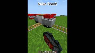 Nuke Bomb minecraft [upl. by Stutzman]