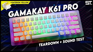 GamaKay K61 Pro Review  Sound Test [upl. by Bowden]