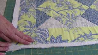 Preparing Quilt for Binding 3 [upl. by Devlen]