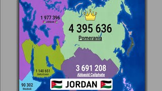 JORDAN 🇯🇴  TERRITORIAL IO  TERRITORIAL EMPIRES  TERRITORY AND MAP  COUNTRIES AND EMPIRES GAMES [upl. by Htirehc]