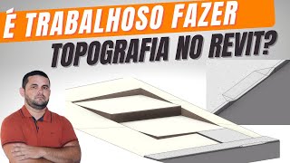 Como Fazer Topografia no Revit  Calçadas e Asfalto [upl. by Achilles566]