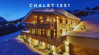 Chalet 1551  Luxury Ski Chalet Lech Austria [upl. by Anerat]