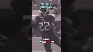 My Picks For NFL Week Number 10  NFL NFLWeek10 Shorts [upl. by Ttemme5]