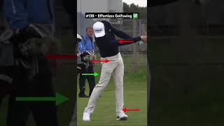 Effortless Golfswing Sequence Slow Motion Iron [upl. by Ahseekat]