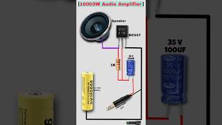 diy audio amplifier  How to make audio amplifie at home facts electrician shorts audio short [upl. by Gensler]