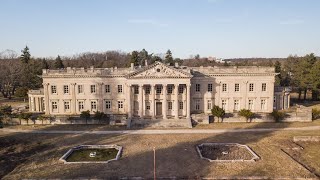 Exploring Lynnewood Hall The 110 Room Gilded Age Mega Mansion Owned By Titanic Investors [upl. by Nairbal]