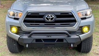 Body Armor 4x4 HiLine Series install Tacoma 20162021 [upl. by Darryl109]