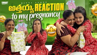 Athaya Reaction to My Pregnancy  Happy Times Dancing 😍❤️  Divya Vlogs [upl. by Trebreh]