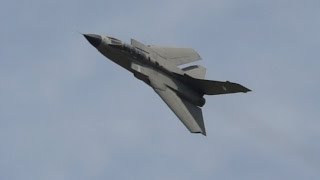 Tornado A200 Italian Air Force flying Display RIAT Saturday 12 July 2014 Air Show [upl. by Ahsiam752]