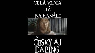 Pán prstenů ai dabing 41 shorts lordoftherings lotr funny [upl. by Florrie]