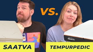 Saatva v TempurPedic Mattress  Which Bed Is Better For You [upl. by Galvin]