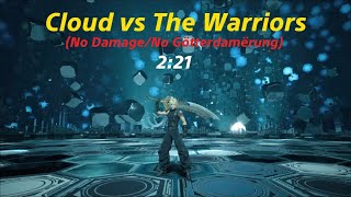 FFVII Rebirth  Legendary Bout Cloud vs The Warriors No DamageNo Götterdamërung [upl. by Skylar126]