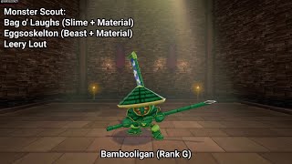 Dragon Quest Monsters The Dark Prince  Bambooligan  Synthesis [upl. by Meelas125]