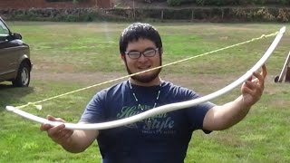 Making a Gull Wing Style PVC Bow in Under 20 Minutes at the Sammamish Knapp In [upl. by Ameehs892]