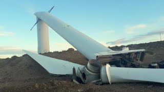 Molinos eólicos  Aerogeneradores  Chubut [upl. by Reivaz]