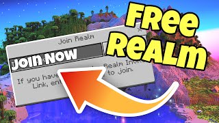 JOIN MY FREE MINECRAFT REALM 120 2024 MCPE PS5 XBOXPC [upl. by Dnalram]