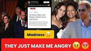 DO PRINCE WILLIAMampKATE SLEEP SEPARATELY 😴HELLO MAGAZINE DUMB QUESTION ON HARRYampMEGHANSQUAD REACT [upl. by Ahsael313]