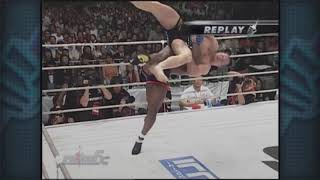 Super Slow Mo Randleman Suplexes Fedor [upl. by Appolonia]