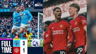 Manchester City vs Manchester United 31 EPL highlights 2024  Foden Double  Rashford Wonder Goal [upl. by Anahpets109]