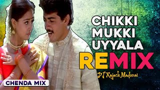 Chikki Mukki Uyyala Chenda Melam Mix Remix Song  DJ Rajesh Madurai  Use Headphone djremix 2024 [upl. by Neeruan]