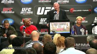 UFC 135 PostFight Press Conference Complete amp Unedited [upl. by Bianca709]