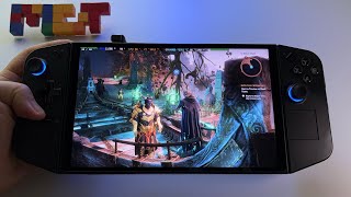 Dragon Age The Veilguard  Lossless Scaling on Lenovo Legion Go [upl. by Enaerb]