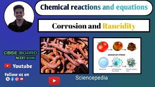 Corrosion and Rancidity  Chemical reactions and equations  Class 10th  CBSE  NCERT  cbse [upl. by Cahan]