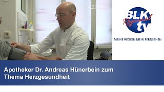 Apotheker Dr Andreas Hünerbein zum Thema Herzgesundheit [upl. by Tiny]