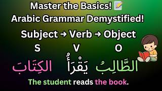 Arabic Grammar Master Arabic Grammar Basics in Minutes Beginner’s Essential Guide [upl. by Adnamar527]