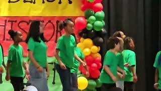 Ardella B Tibby Elementary Black History Month Performance [upl. by Newnorb]