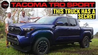 This Truck Is Keeping A SECRET  2024 Toyota Tacoma TRD Sport [upl. by Yelkao133]