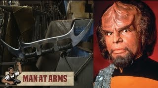 Klingon Batleth Star Trek  MAN AT ARMS [upl. by Sirrad269]