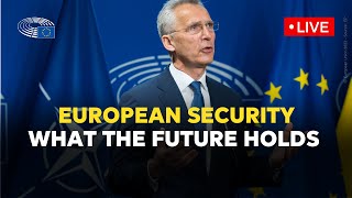 NATO chief debates with Parliament about European security [upl. by Ramey307]