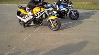 Suzuki GSR 600 vs Suzuki SV 650 [upl. by Tengler180]