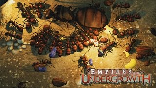 MASSIVE QUEEN ANT INVASION Empires of the Undergrowth Gameplay [upl. by Hteb]