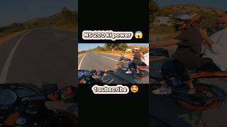 NS 200 ki power 😱 ll automobile motovlog rider shorts sportsbike ns200love [upl. by Arral]