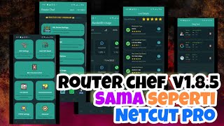 Router Chef V185  Without Root Fungsi sama dengan NETCUT PRO noroot [upl. by Lolita]