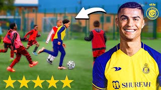 Can you beat Kid RONALDO in a football tournament [upl. by Adamski]