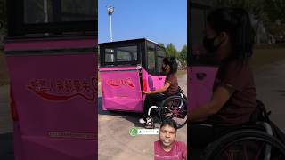 Smart Electric vehicle for handicapped automobile boongitems apliances useful shorts [upl. by Sairacaz]