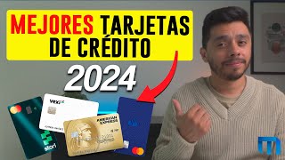 Mejores TARJETAS DE CRÉDITO 2024 [upl. by Idnek685]