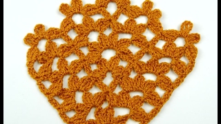 Crochet Punto Combinado  18 con aumento [upl. by Amor]