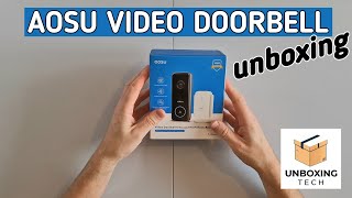 Aosu Doorbell Unboxing [upl. by Akkin751]