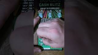 20 100x cash blitz nj scratchoff ticket [upl. by Polinski537]