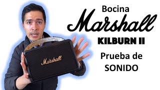 Unboxing Marshall Kilburn 2  Prueba de sonido [upl. by Amadeus569]