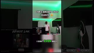 Chris Brown  Weakest Link Quavo Diss REACTION [upl. by Sedaiuqlem]