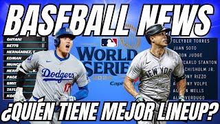 YANKEES vs DODGERS ¿QUIÉN TIENE EL MEJOR LINEUP PARA LA SERIE MUNDIAL [upl. by Roi74]