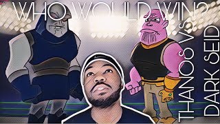 Darkseid Vs Thanos Reaction Cartoon Beatbox Battles  ARuggaReaction [upl. by Letizia]