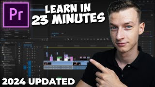 Premiere Pro Tutorial for Beginners 2024  Everything You NEED to KNOW UPDATED [upl. by Melissa]