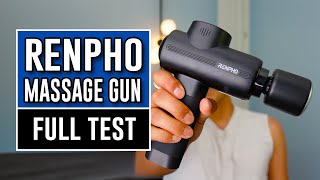 Renpho Active Thermacool Massage Gun Review [upl. by Annadiana]