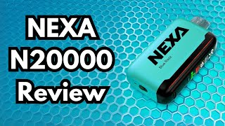 Nexa N20000 Disposable Vape Review Suprisingly Powerful [upl. by Wilda]